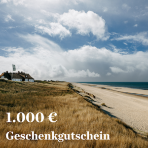 Söl’ring Hof auf Sylt: 1000-Euro-Gutschein, Strandhaus-Atmosphäre.