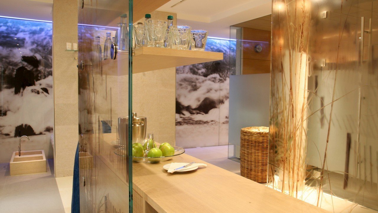 Wellness area at the Söl’ring Hof holiday destination on Sylt.