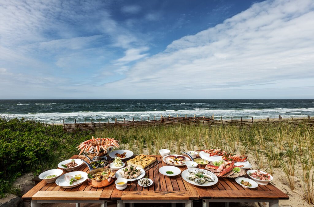 Meeresfrüchte-Festmahl im Söl’ring Hof auf Sylt – elegantes Essen im Urlaub.