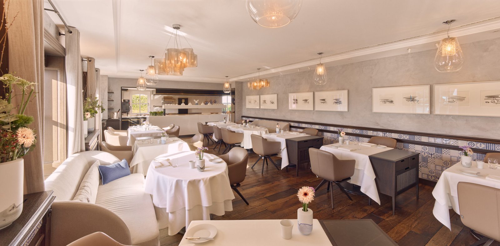 Das elegante Interieur des Söl’ring Hof – perfekt für einen Urlaub auf Sylt.