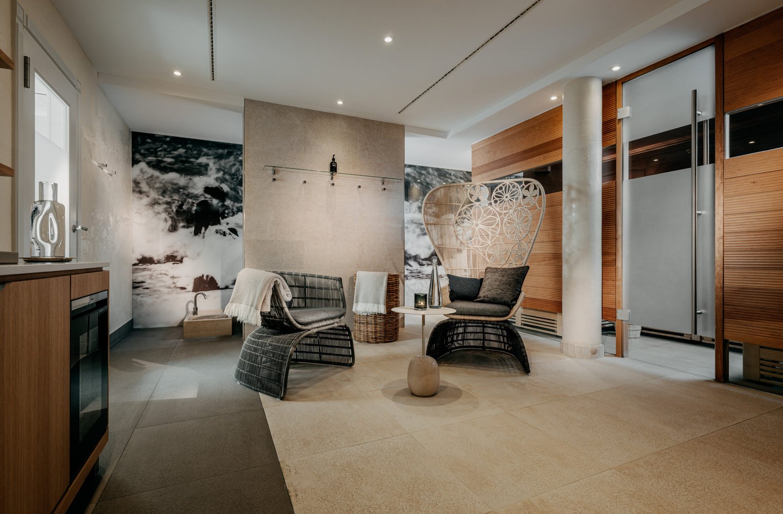 Entspannendes Spa im Ferienresort Söl’ring Hof auf Sylt.